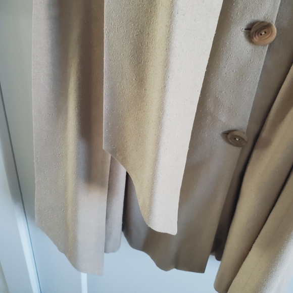 Vintage long dress , open front buttons and waist belt - Picture 9 of 16